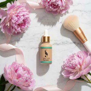 کرم پودر شال کوین در یک چیدمان زیبا